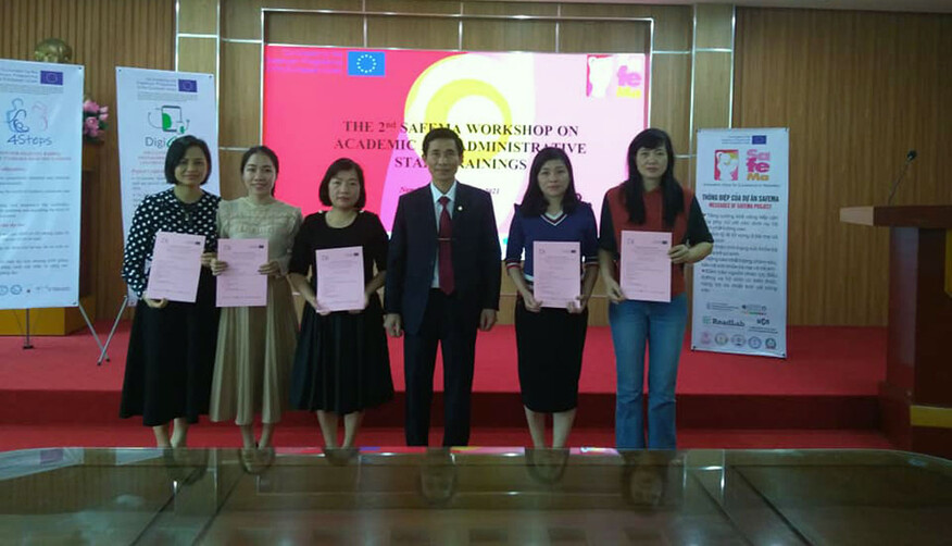 Second round of the SafeMa Training Workshops for academic and administrative staff at the Nam Dinh University of Nursing, Vietnam 