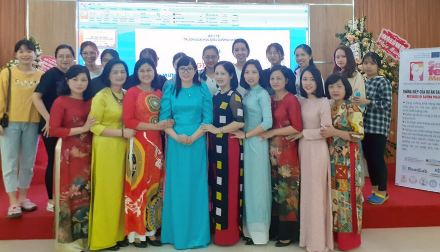 Nursing Conference and SafeMa infoday at the Nam Dinh University of Nursing